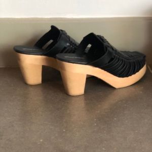 Jeffrey Campbell Black Clogs
